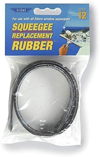 Ettore Replacement Squeegee Rubber, 12-Inch