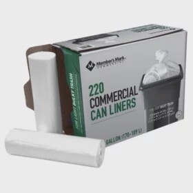 Member&#39;s Mark 45-50 Gallon Commercial Trash Bags (220 ct.)