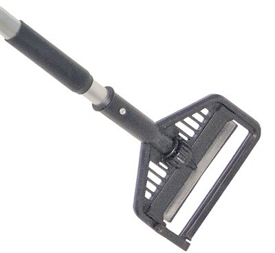 Plastic Bar Style Wet Mop Handle with Aluminum Extension Handle