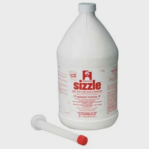 Hercules Sizzle® Drain and Waste System Cleaner with Saf-T-Por Spout, Gallon