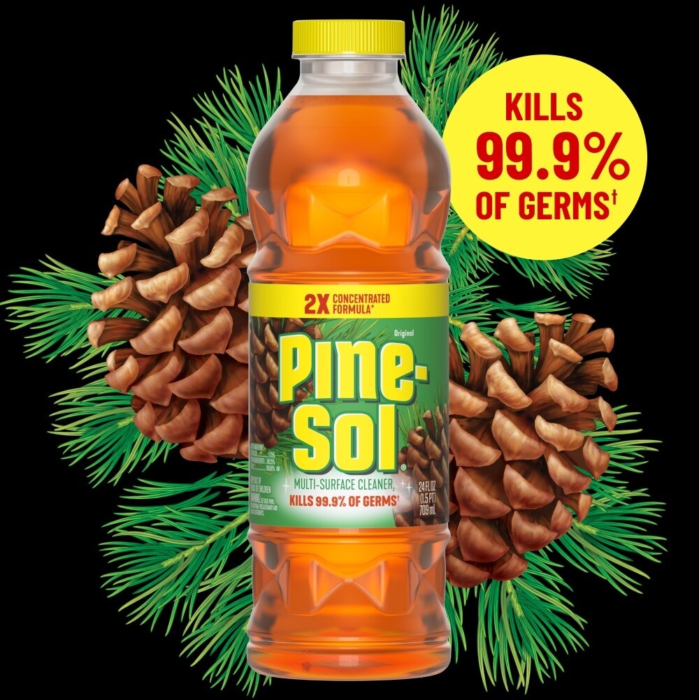 Pine-Sol 2X Concentrated Multi-Surface Cleaner, Pine/Lemon Scent 60oz