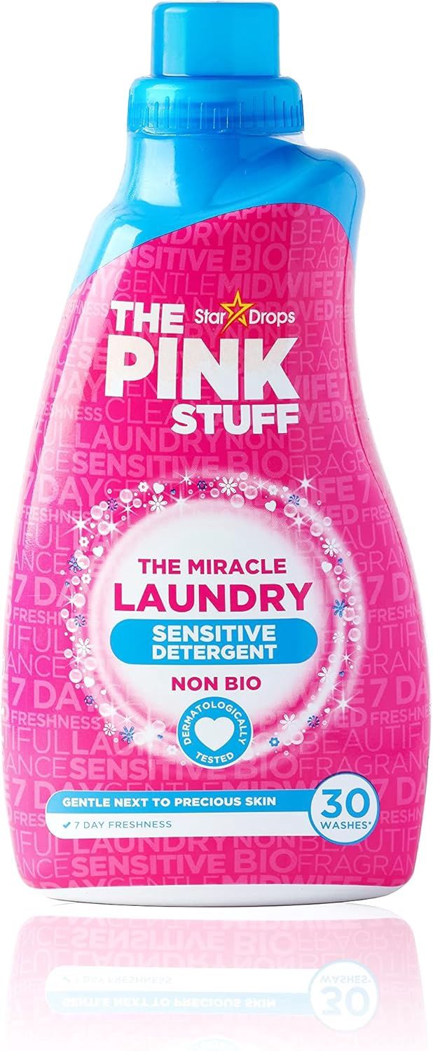 Stardrops - The Pink Stuff - The Miracle Laundry Sensitive Non Bio Liquid - 32oz