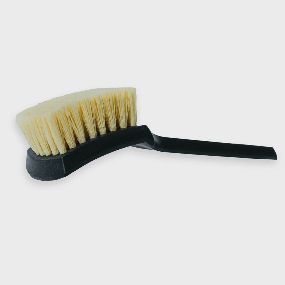 Sidewall Tire/Carpet Brush 8.5 Inch Handle