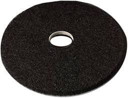 Black Stripping Floor Pad - 20" Heavy-Duty Floor Stripper