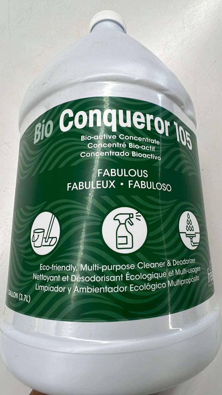 BIO CONQUEROR 105  FABULOUS LIQUID ENZYMATIC CONCENTRATE-  GAL