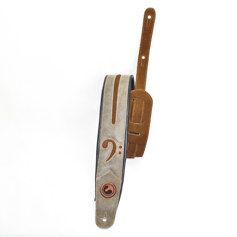 FA 3" Withish Brown /Brown Suede (Padded, Genuine Leather)