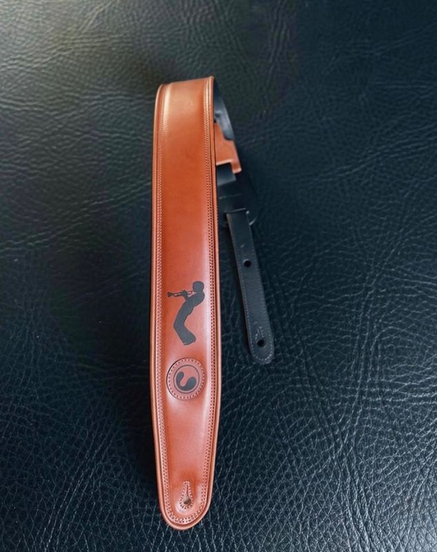 Ergo Miles 3" Strap  Brown (Padded, Genuine Leather)