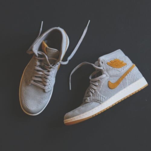 Air Jordan Smoke Grey Canary