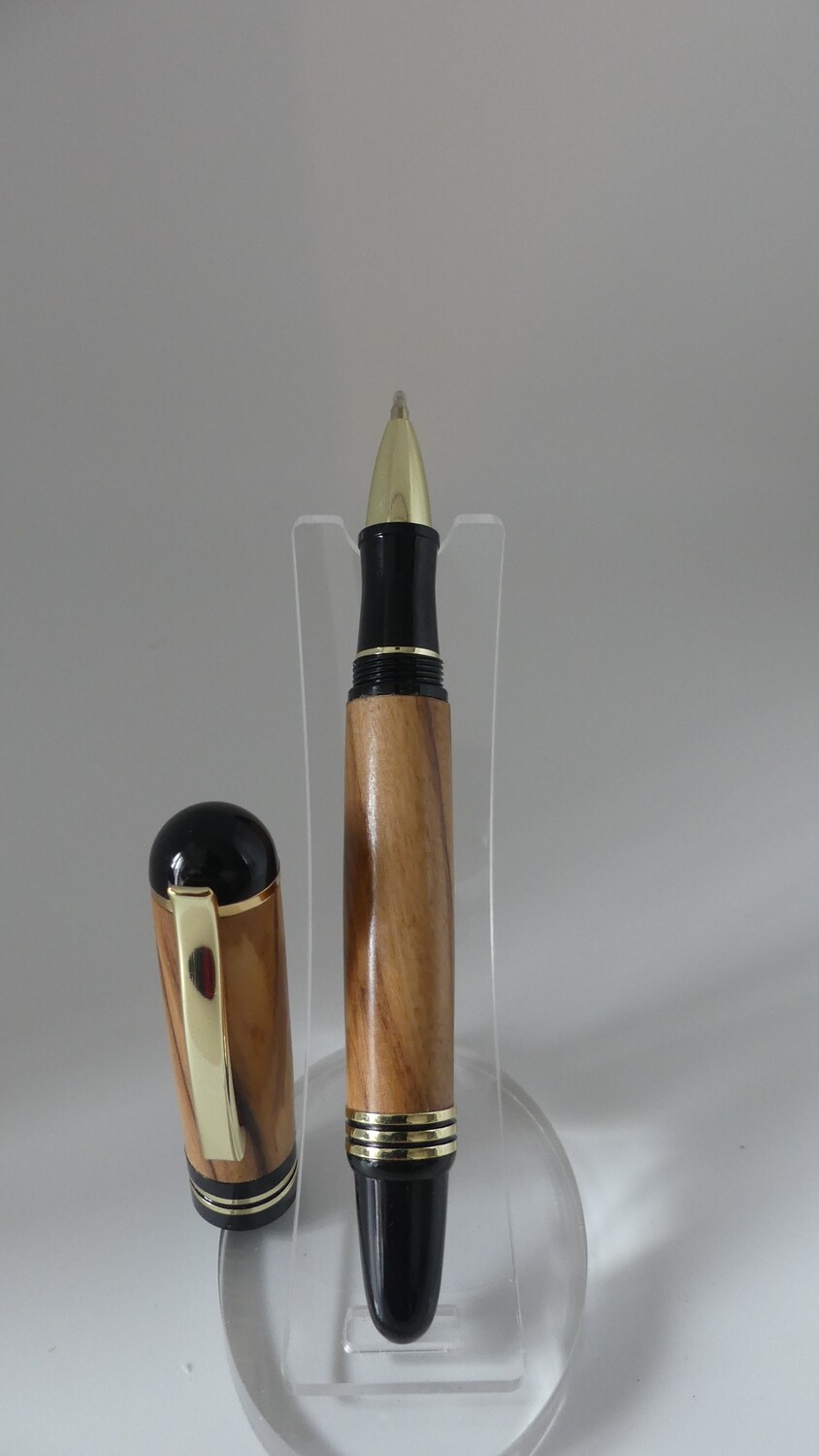 Stylo roller Churchill olivier or