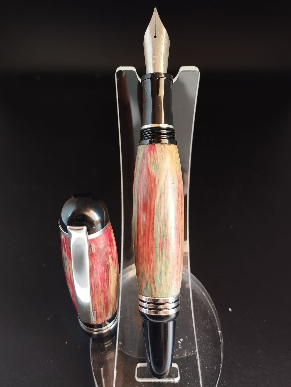 Stylo plume Churchill coloré rouge