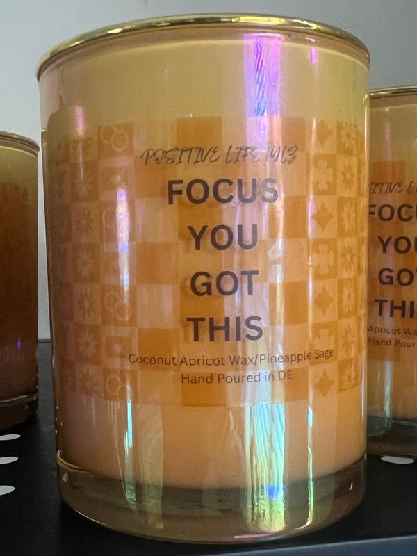 Focus You Got This ~ Pineapple Sage scent~Citrine Focus You Got This ~ Pineapple Sage scent~Citrine