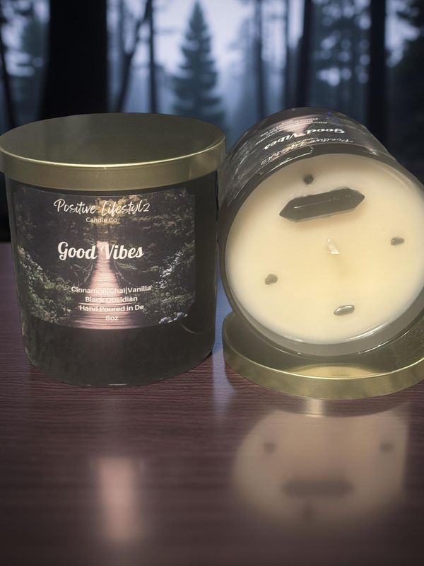 Good Vibes scents of cinnamon, chai and vanilla