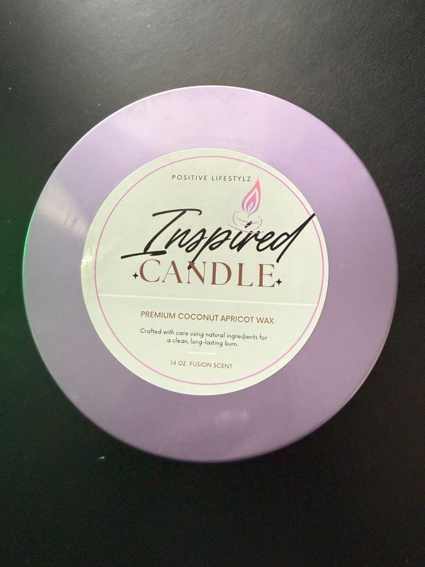 INSPIRED Triple wick with FUSION SCENT INSPIRED Triple wick with FUSION SCENT