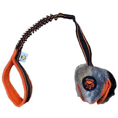 Paws Made ™ Bungee Hundespielzeug, mit Fellfutterball