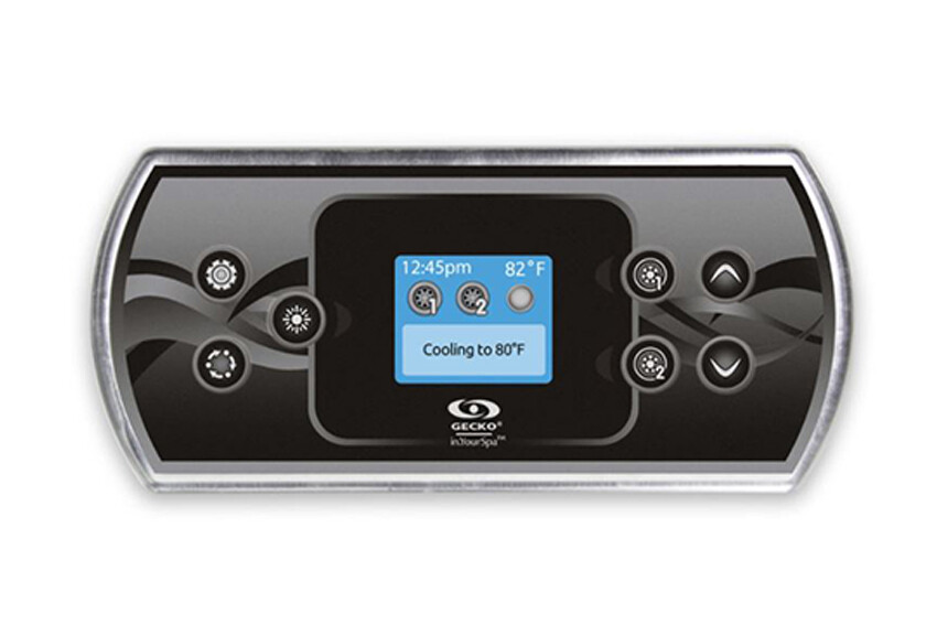 Gecko K500 Control Panel With Overlay