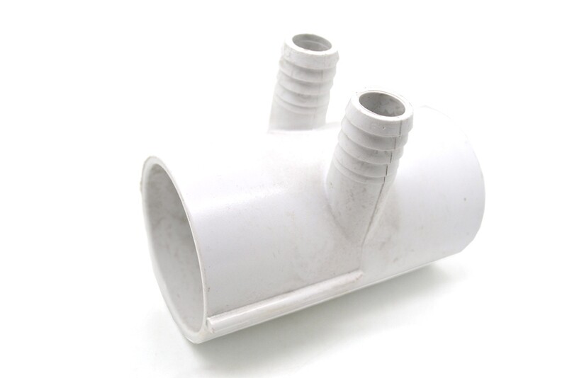2 x 2"female inlets with 2 x 3/4"barbs