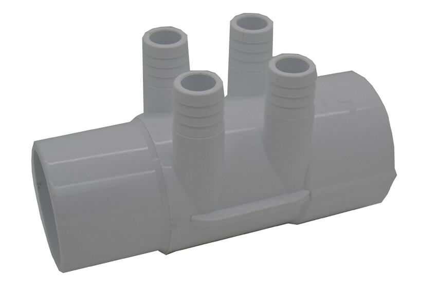2 inch 4 port water manifold