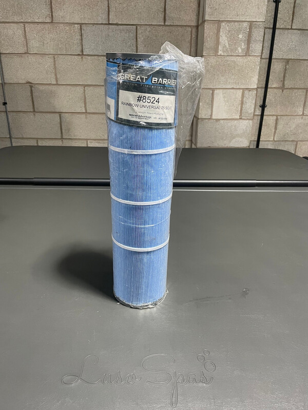 Hot Tub Great Barrier Filter - 75 Sf Rainbow Universal Replacement Filter HTCP8524