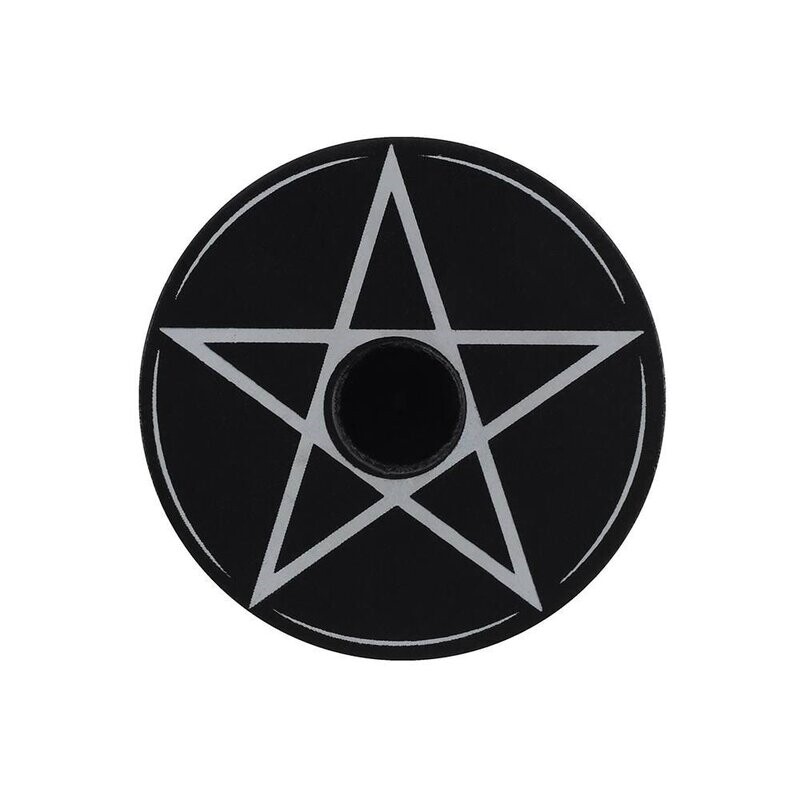 Candle Holder, Pentagram design