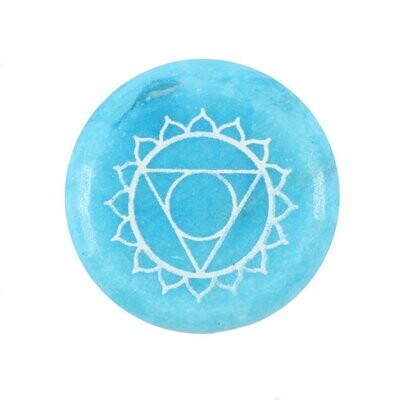 Chakra Meditation Stone - Throat