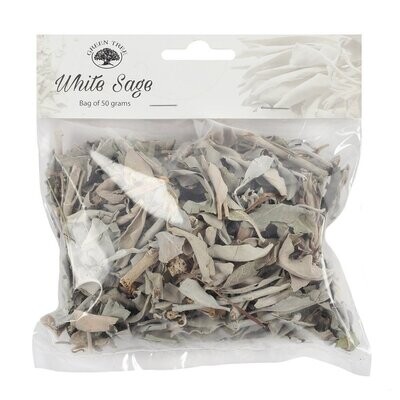 White Sage, 50g bag loose leaves