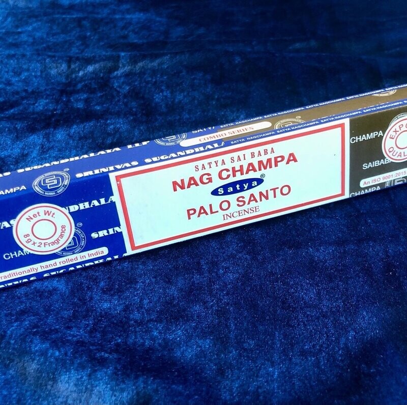 Incense Combo Satya - Nag Champa and Palo Santo