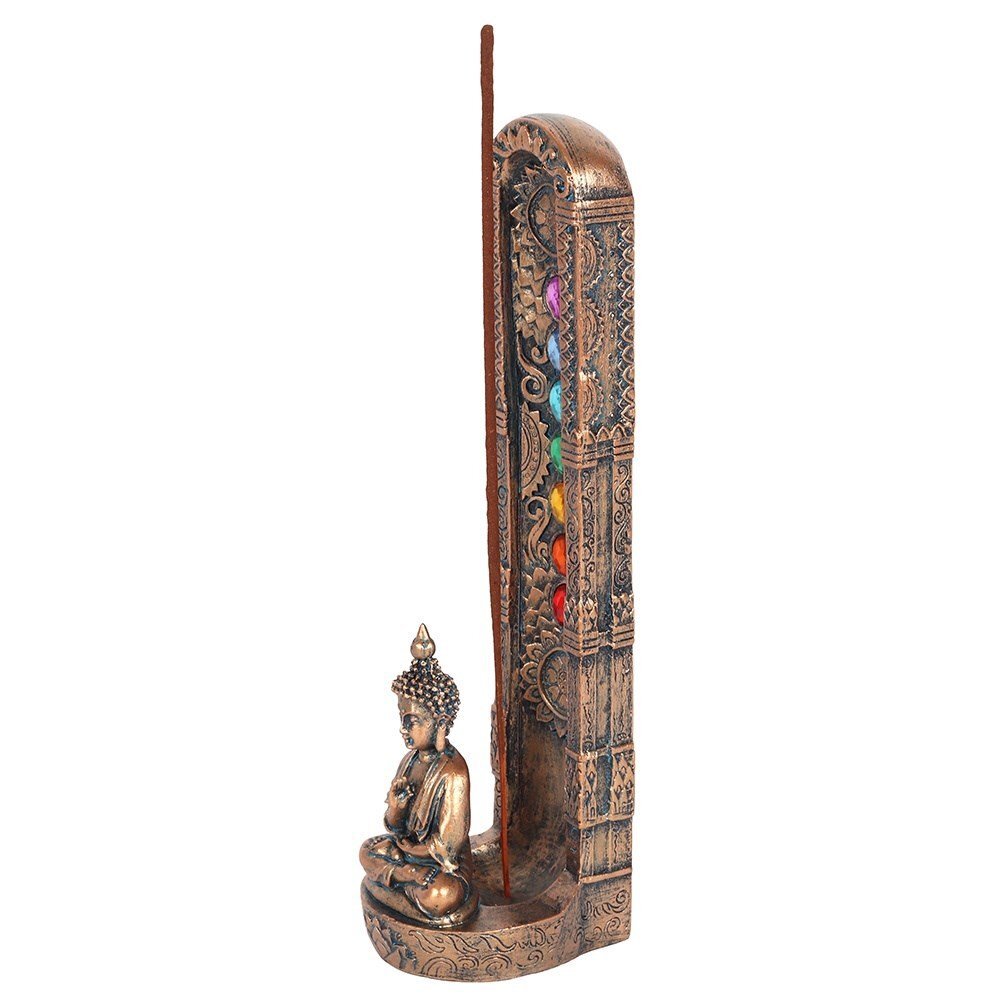 Buddha Incense Holder with Chakra design