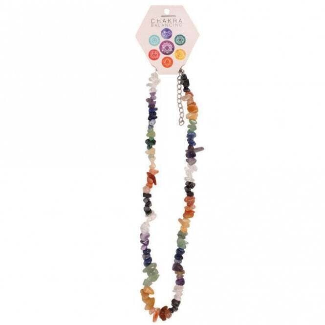 Chakra Stone Chip Necklace