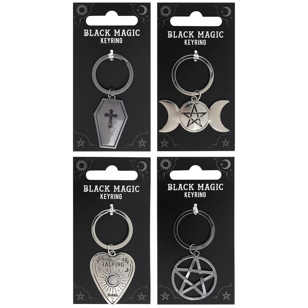 Gothic metal keyring