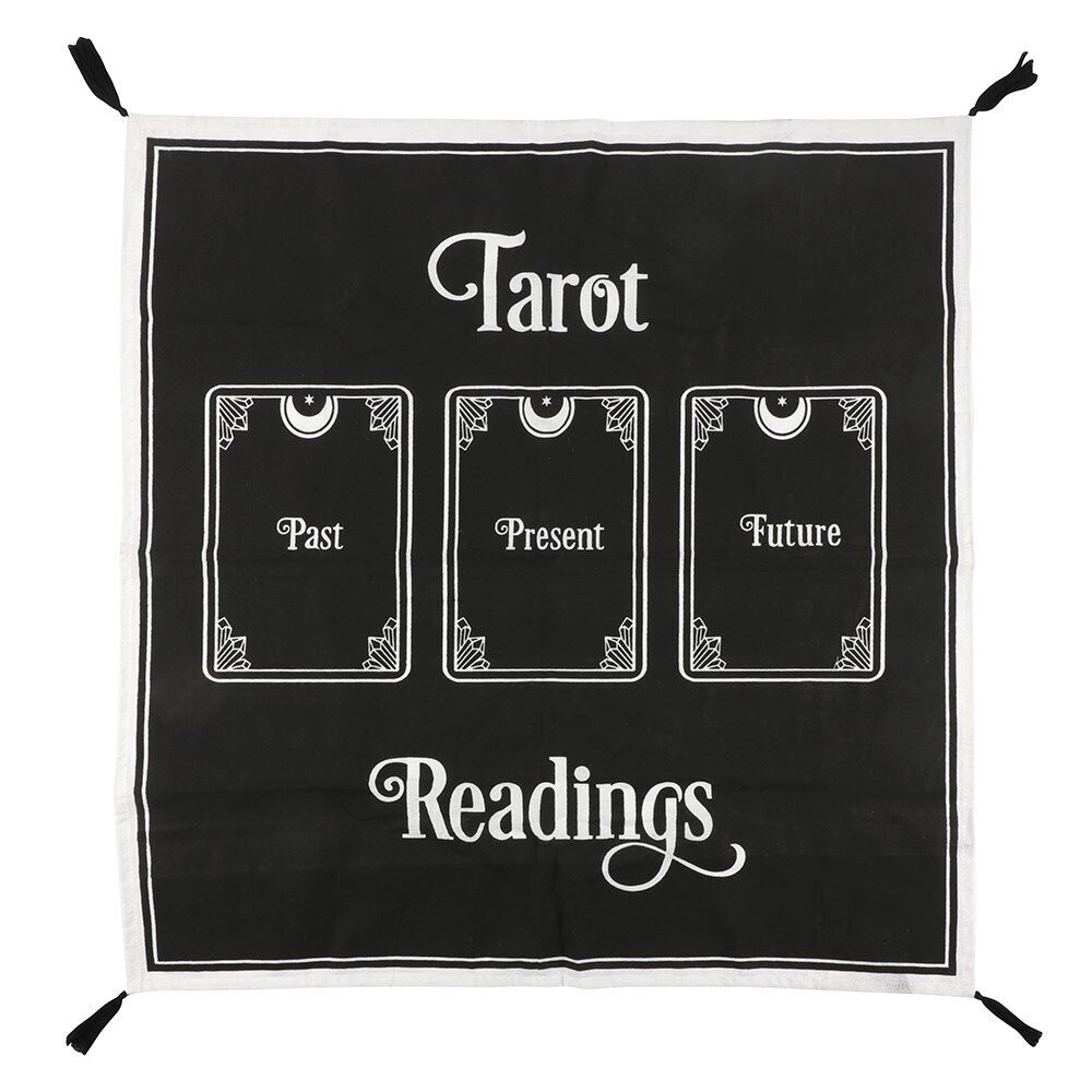 Tarot reading or alter cloth, 3 card spread design