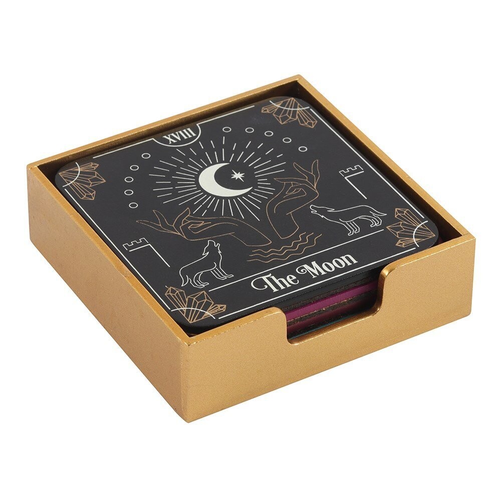 Coaster Set - tarot design
