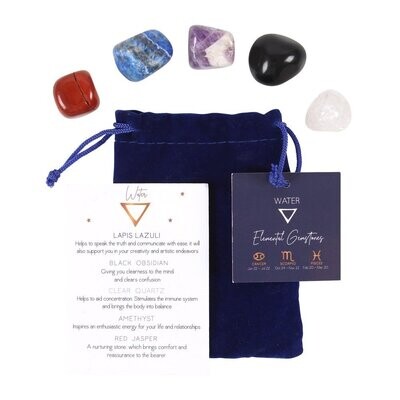 Crystal birth stone set, Cancer, Scorpio and Pisces