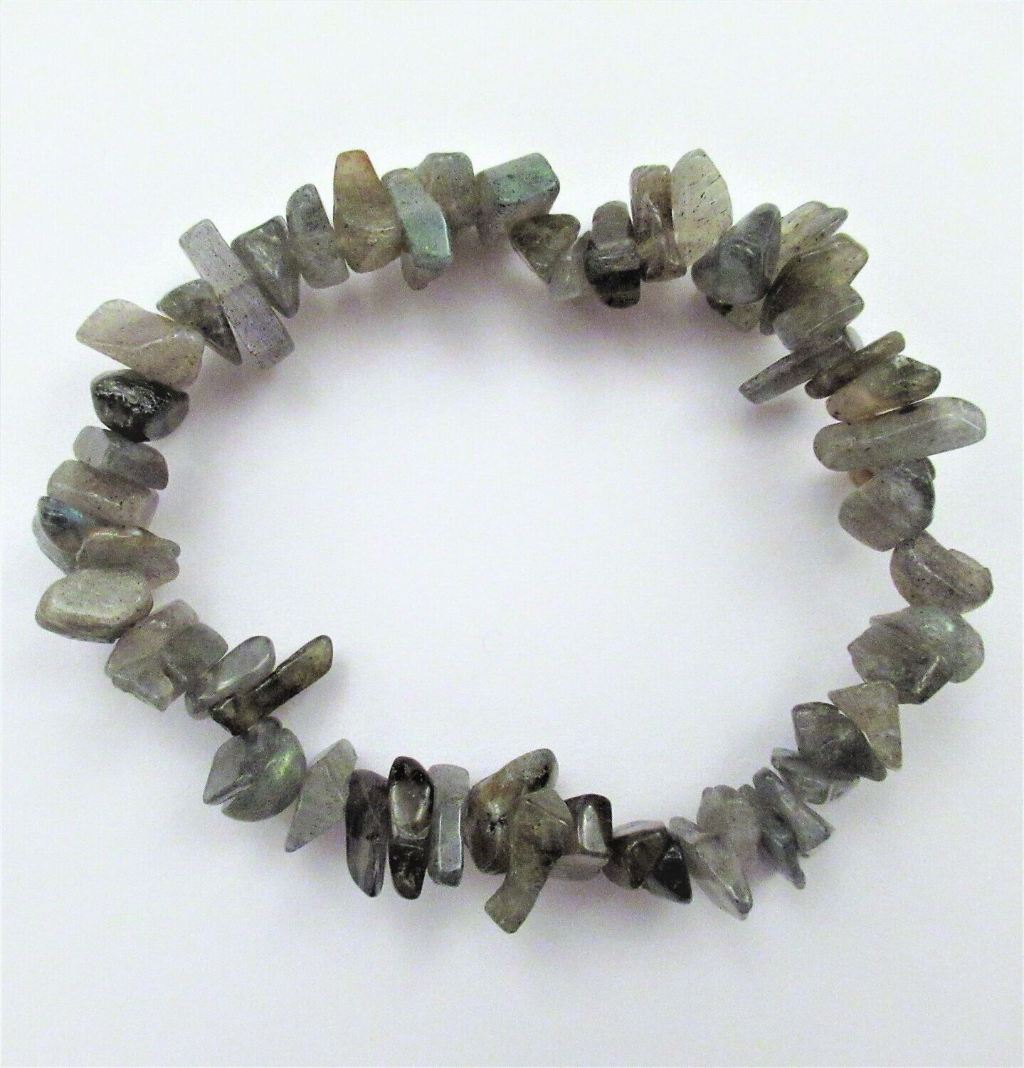 Bracelet, Labradorite Stone Chip for stress reduction