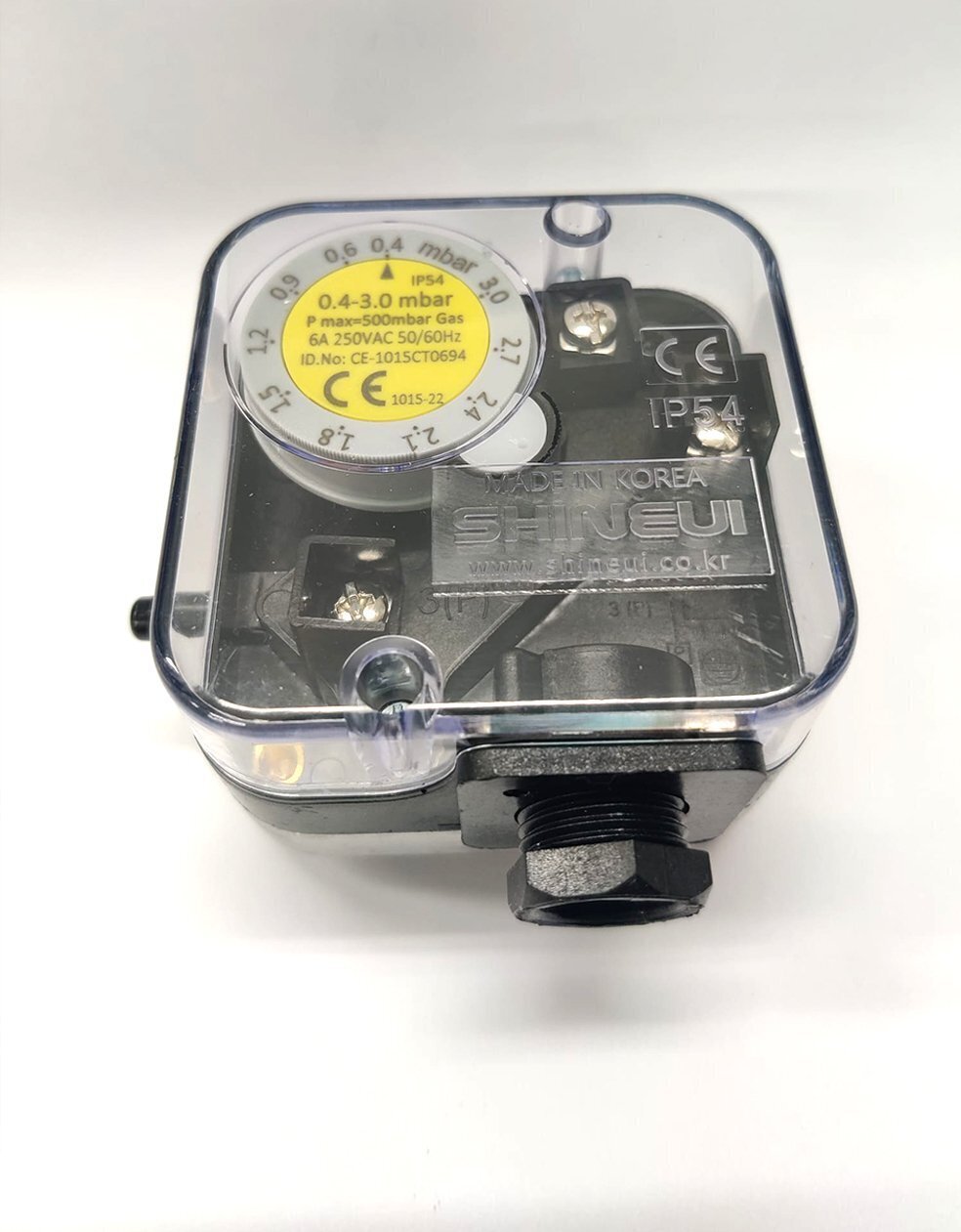 SGPS 03-V PRESOSTATO AIRE/GAS SPN 0,4 ÷ 3mbar