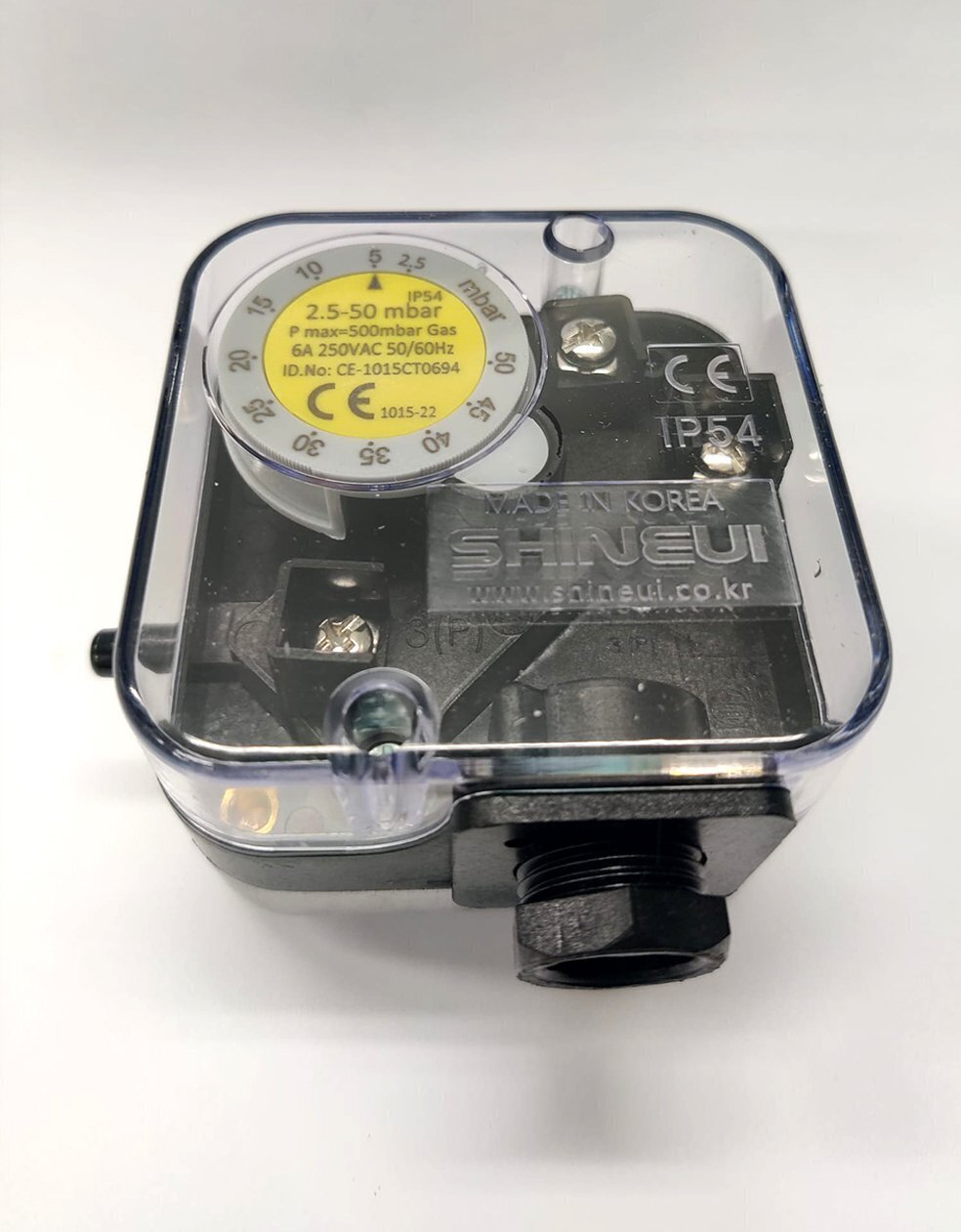 SGPS 50-V PRESOSTATO AIRE/GAS SPN 2.5 ÷ 50mbar