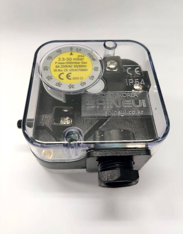 SGPS 50-V PRESOSTATO AIRE/GAS SPN 2.5 ÷ 50mbar