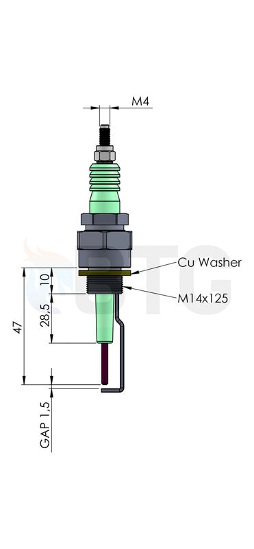 BERU ZK-14-12-35-A1 COMPATIBLE