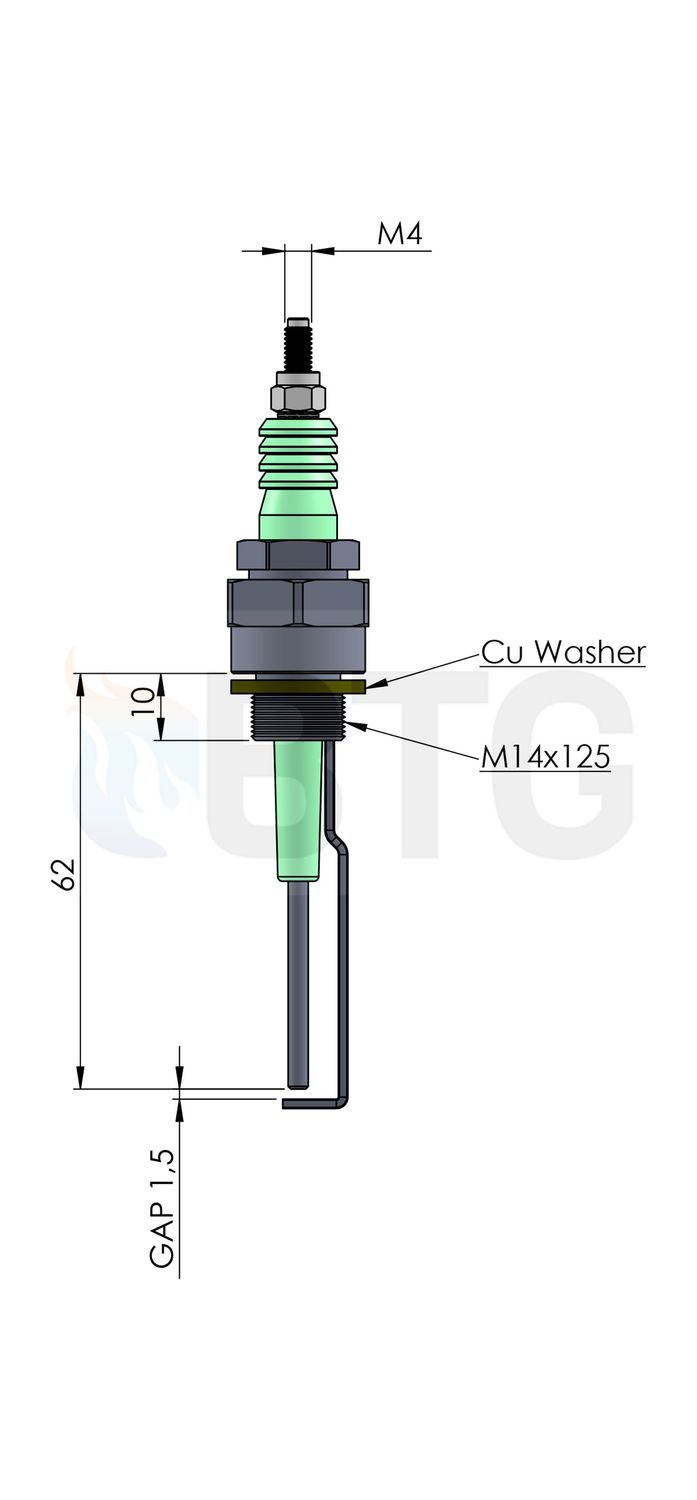 BERU ZK-14-12-50-A1 COMPATIBLE