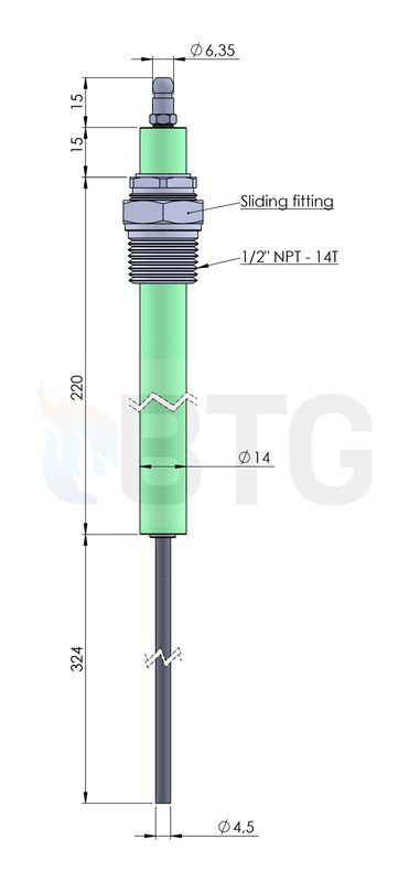 MAXON VP-II 1000 FLAMEROD COMPATIBLE