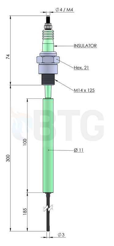 KROMSCHROEDER FZE 300 INSULATED COMPATIBLE
