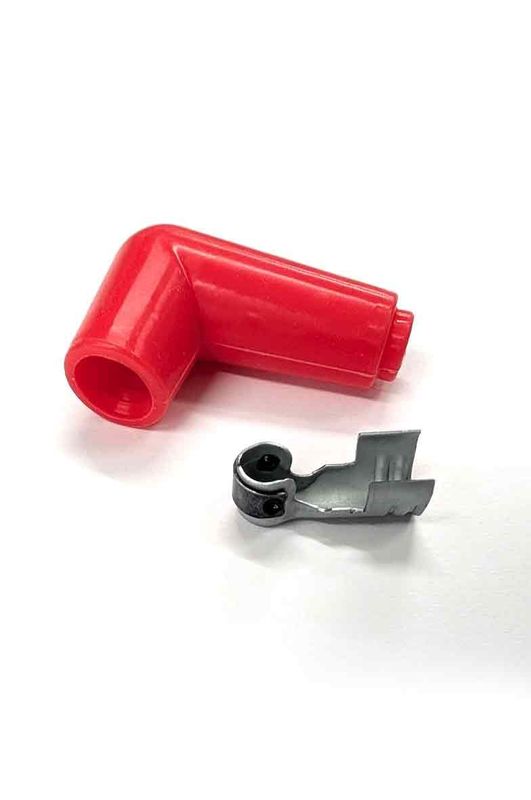 C60005 KIT CONECTOR SILICONA ACODADO Ø11 CONEXIÓN Ø6,35