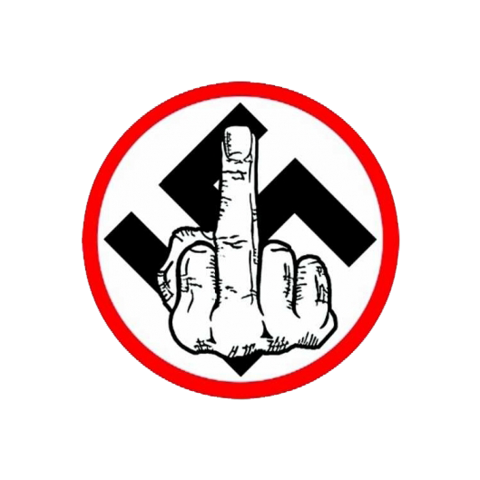 Anti Nazi Finger - Patch