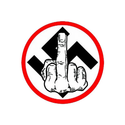 Anti Nazi Finger - Patch