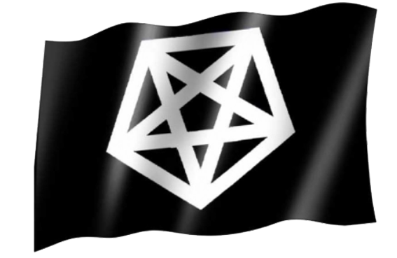 Pentagramm - Flag