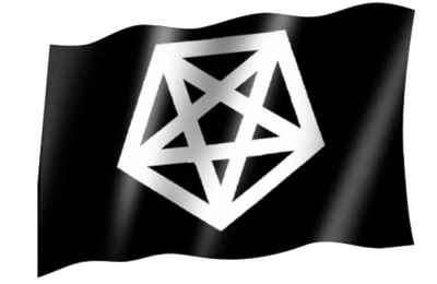 Pentagramm - Flag