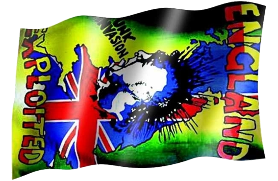 Punk Invasion - Flag