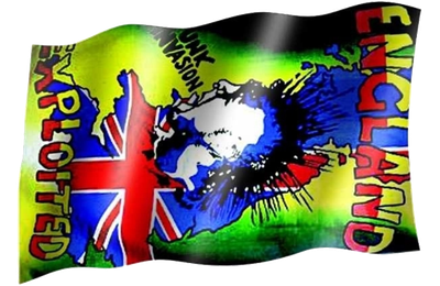 Punk Invasion - Flag