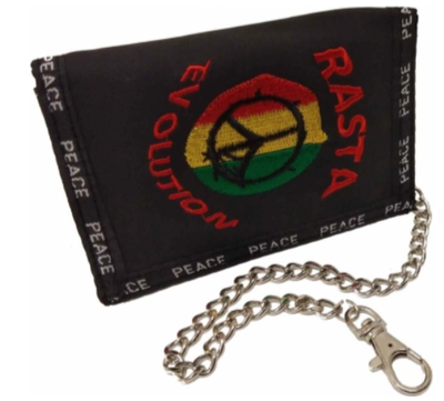 Portemonnaie Schwarz Rasta Evolution