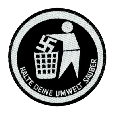Halte Deine Umwelt sauber - Patch