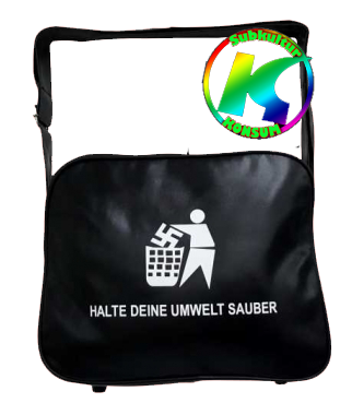 Halte Deine Umwelt Sauber College Schultertasche